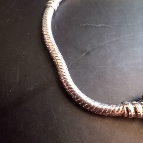 Pandora silver snake bracelet like new
