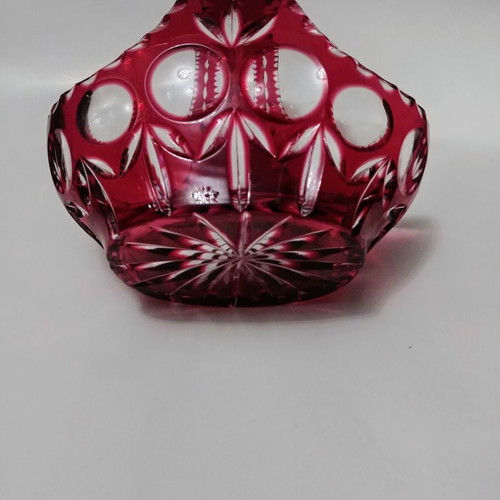 Nachtmann Bamberg basket-shaped bowl new handmade crystal
