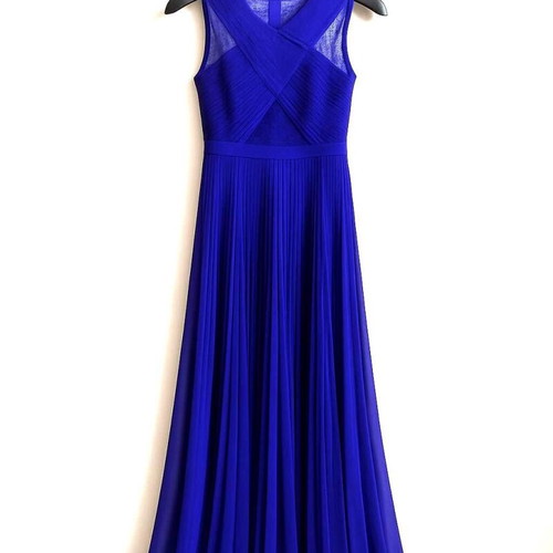 BCBG Max Azria royal blue gown like new, size 0