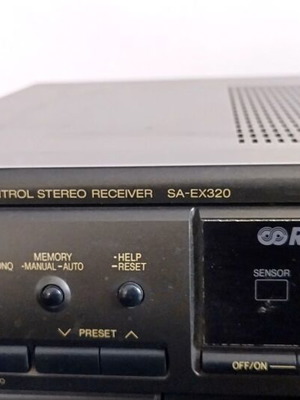 Technics SA-EX320 δέκτης σαν καινούργιος με RDS ραδιόφωνο και 5 εισόδους