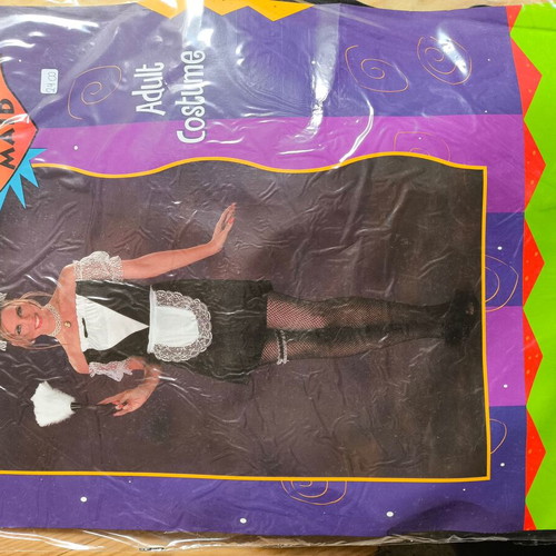 Maid carnival costume adult new