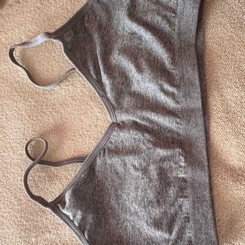Bustaki sports bra medium gray like new