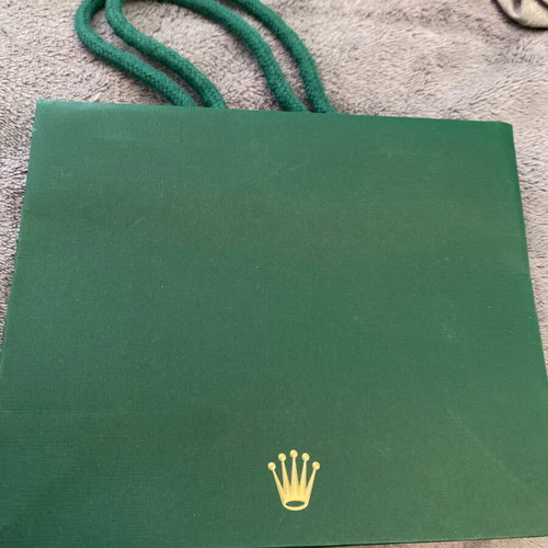 Rolex authentic gift bag like new