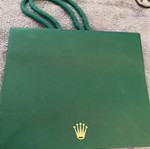 Rolex authentic gift bag like new