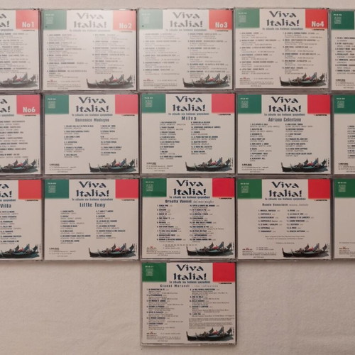 Viva Italia 16 CD like new, Italian music
