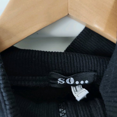 Black jacket-coat size large like new