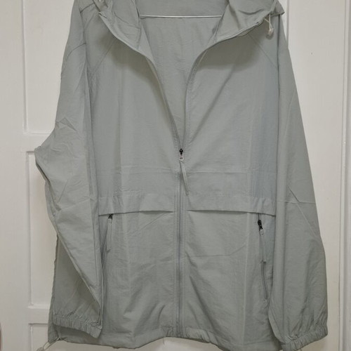 Unisex summer jacket gray, new, sizes M to XL