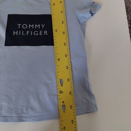 Tommy Hilfiger women's short-sleeve top blue medium like new