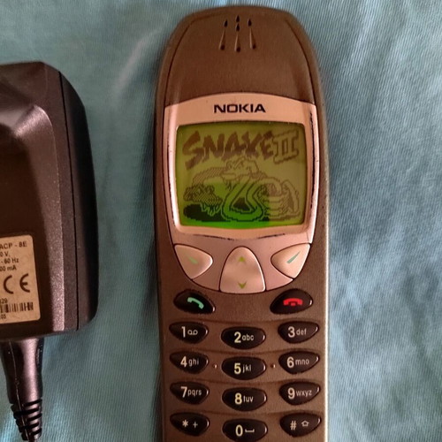 Nokia 6210 collectible phone used with Net Monitor and Ducati logo