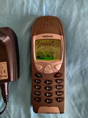 Nokia 6210 collectible phone used with Net Monitor and Ducati logo