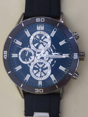 Slazenger SL.09.6262.2.04 watch like new, men's, black