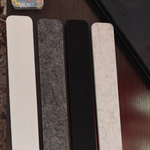 Cork strips with pins, pack of 4, new