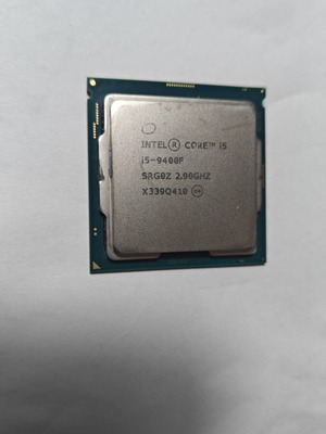Intel Core i5-9400F processor used, Socket LGA1151, 2.90 GHz