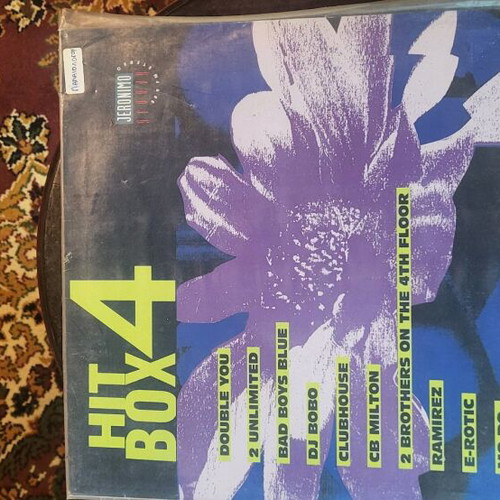 Hit Box 4 vinyl used, electronic music in moderate condition