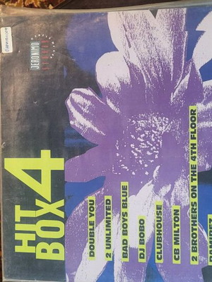 Hit Box 4 vinyl used, electronic music in moderate condition