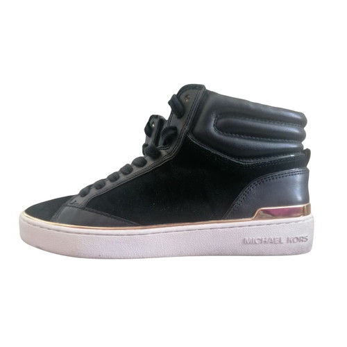 Michael Kors Kyle Sport Shoes Like New Black and Gold Size 39