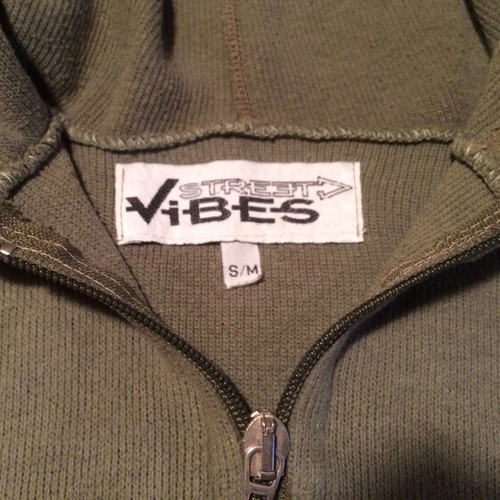 STREET VIBES KHAKI SWEATSHIRT/HOODIE