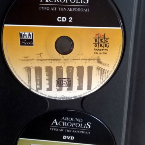 Around Acropolis photo album like new with 4 CDs