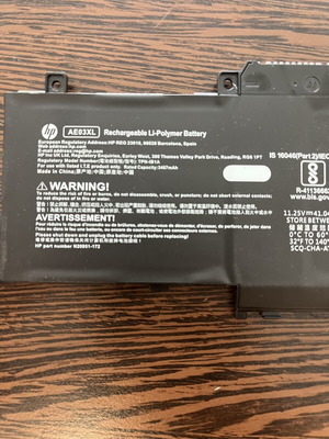 Γνήσια μπαταρία HP AE03XL 41Wh για laptop N21969-005 2025