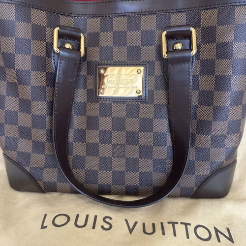 Louis Vuitton Hampstead PM Damier Ebene bag like new, brown