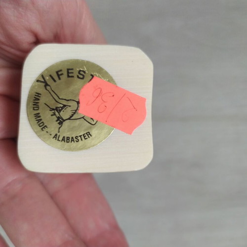 Γλυπτό αλάβαστρο η Νίκη της Σαμοθράκης καινούργιο στο κουτί της