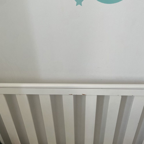 Nek Baby Apollon convertible crib with mattress, used