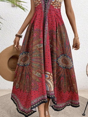 Summer airy dress new, multicolor, size L