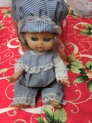 Old children's doll used
