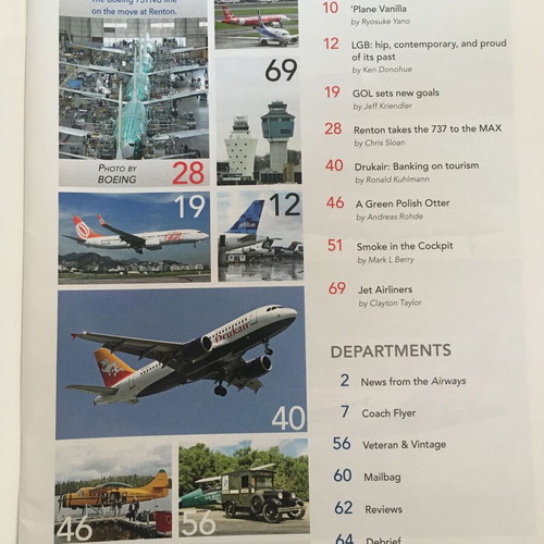 Airways Magazine 12 issues like new, year 2013