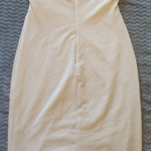 Forever 21 strapless dress new, size Large, ecru