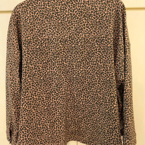 Leopard shacket Arpyes new, white and brown