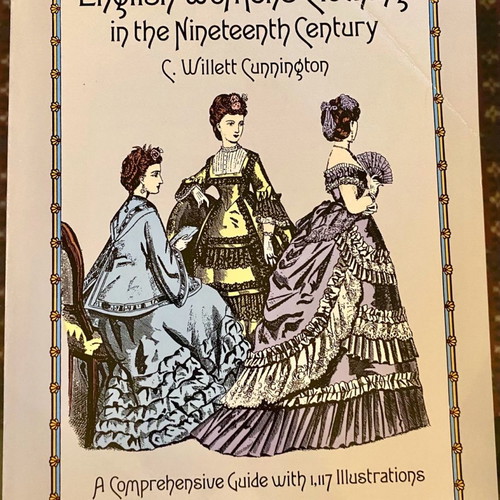 English womens clothing in the nineteenth century like new