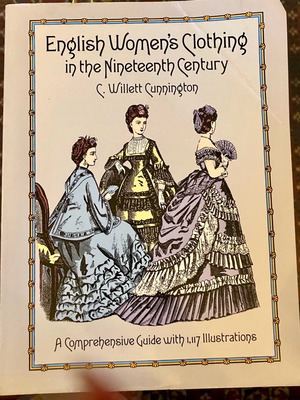 English womens clothing in the nineteenth century like new