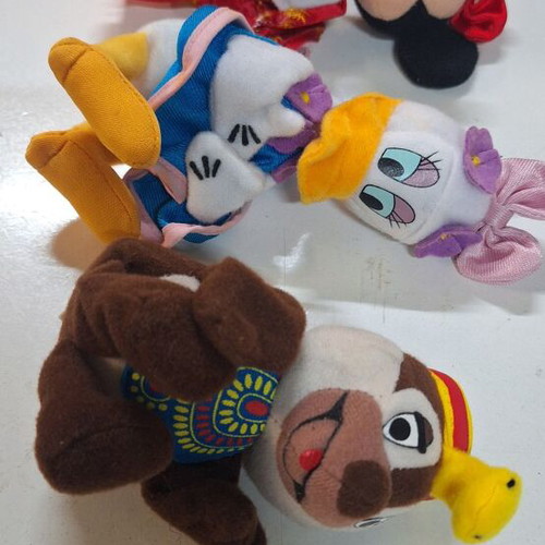 Disney plush toys like new, set of 4 figures