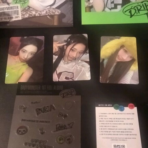 Babymonster Drip Yg Tag Album Ver. like new, Ruka edition without CD
