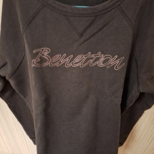 Benetton sweatshirt brown size S like new