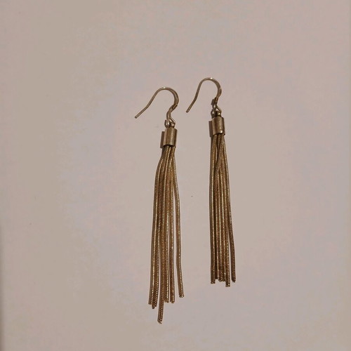 Dangling earrings silver used