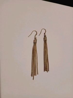 Dangling earrings silver used