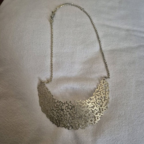 Faux Bizoux BSB necklace used, gold-colored