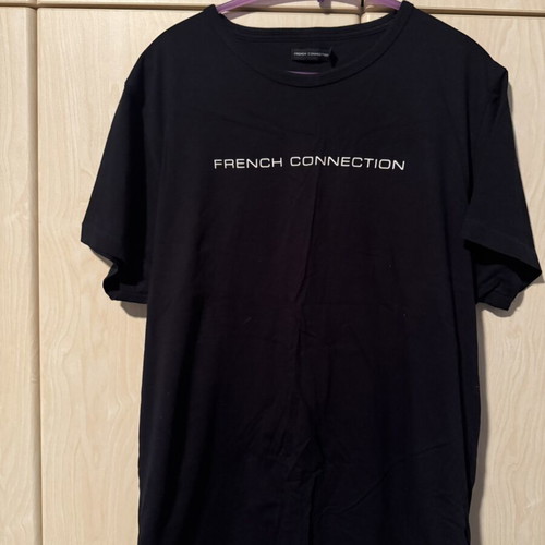 French Connection T-shirt XXL like new, black and blue