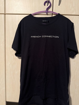 French Connection T-shirt XXL like new, black and blue