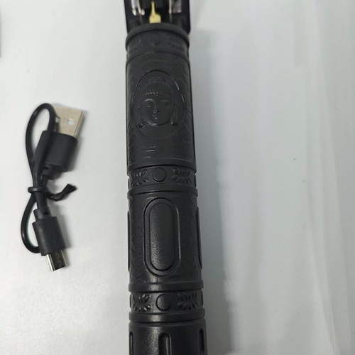 Rechargeable Trimmer with Black Embossed Design like new