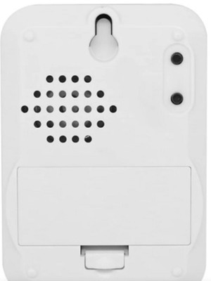 Wireless doorbell 201A with external button white-blue
