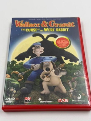 Wallace & Gromit The Curse of the Were-Rabbit DVD used with Greek subtitles