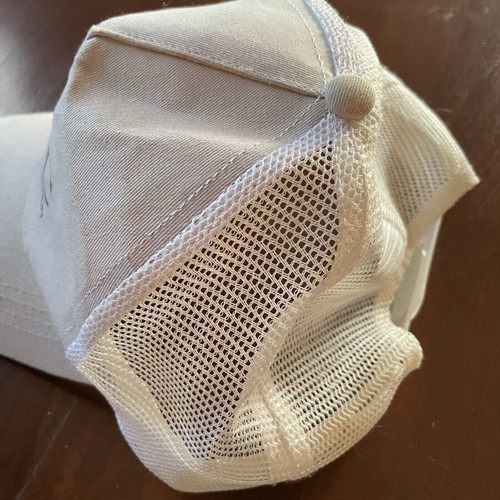 Jockey Trucker Hat NYC New York Collection beige one size like new