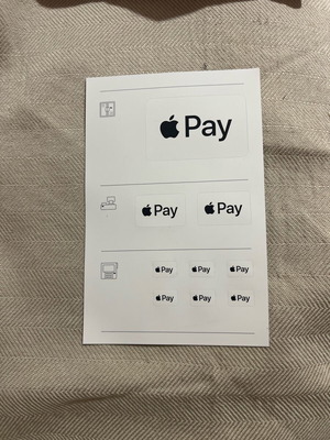Apple Pay stickers new