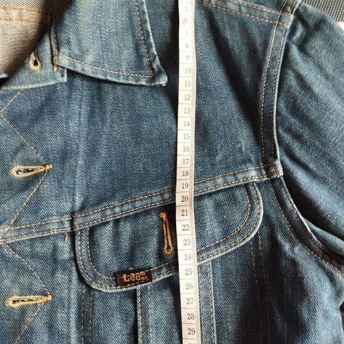 Lee Vintage 70's original denim jacket like new, unisex, blue