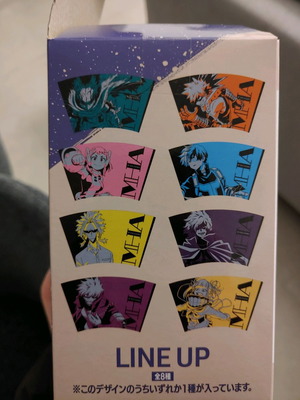 Πλαστικά συλλεκτικά ποτήρια My Hero Academia καινούργια, Toga, Shigaraki & Dabi