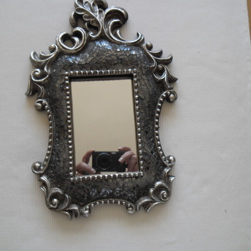 Mirror used, height 32cm, width 22cm
