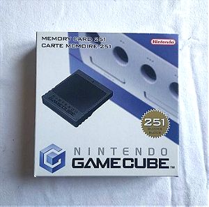 MEMORY CARD 251 (BLOCKS) Nintendo GAMECUBE